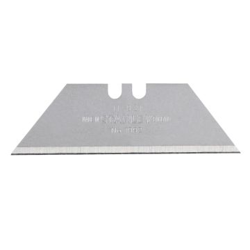Stanley 0-11-921 losse reserve mesjes 1992, zonder gaten, trapezium vorm, 62 x 19 x 0,65mm, (verp. à 5st.)