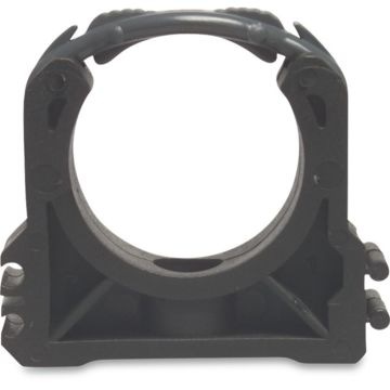 PP buisklem 40mm met PVC beugel