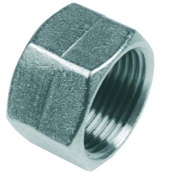 RVS 316 zeskantkap 1/2"