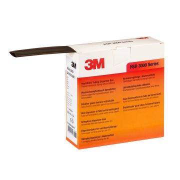 3M 24RZWA krimpkous zwart 24-8BK HSR-3000 3:1, 5mtr