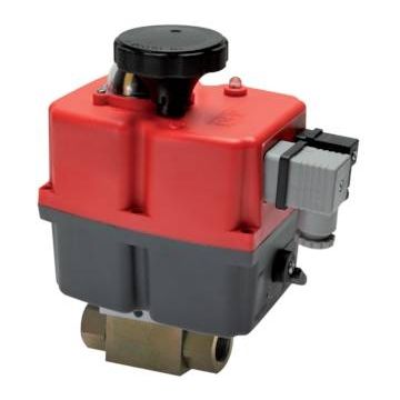 Staal hogedruk kogelkraan 3/4" bi.-bi. PN420, met electrische actuator, -0,3 tot 420bar