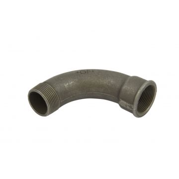 Bocht zwart nr.1, 1/4"