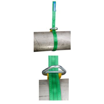 Rema 1213071 - hijsband S3 doorsteek 2.000kg 5,0mtr groen