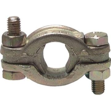 Ludecke slangklem 2-dlg. 60-76mm DIN 20039A, verzinkt gietijzer