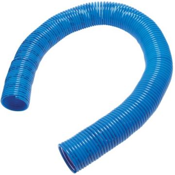 PA blauwe spiraalslang 8 x 6mm L=22,5mtr zonder koppelingen wikkeldiam. inw. =80mm