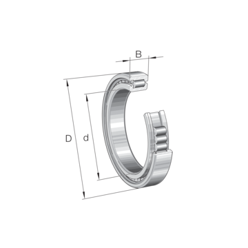 INA SL182926-B-XL cilinderrollager