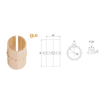 Igus glijlager JUM-01-20