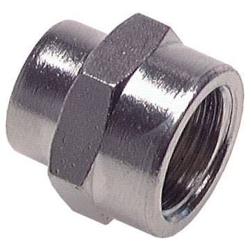Messing vern. verloopsok 3/4 x 1/2" bi.-bi.