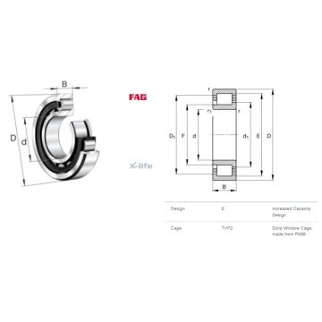 FAG NJ 220-E-XL-TVP2 cilinderlager