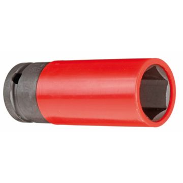 Gedore RED R63042116 slagmoerdopsleutel / krachtdop 1/2", SW 21mm, met beschermhuls