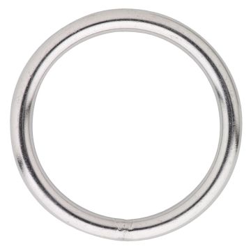 RVS 316 gelaste ring Ø10mm binnendiameter Ø50mm