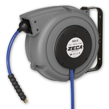 Zeca 805/10/S slanghaspel voor perslucht en koud water, d=10mm L=15 + 1mtr