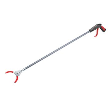 Flora nr.41K zwerfvuil-/afvalgrijper 90cm, aluminium met metalen bekken, met pistoolgreep