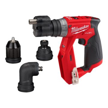 Milwaukee M12 FDDXKIT-0X - accu boor-/schroefmachine 12V/34Nm, 4 koppen, excl. accu's&lader + HDBox