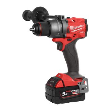 Milwaukee M18 FDD3-502X - accu boor-/schroefmachine 18V/158Nm - incl. 2x accu 5.0Ah&lader, in HD Box
