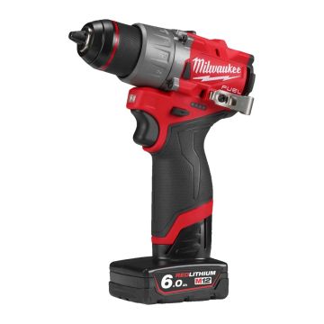 Milwaukee M12 FDD2-602X - accu boor-/schroefmachine 12V/45Nm - incl. 2x accu 6.0Ah&lader, in HD Box