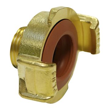 Geka PLUS messing snelkoppeling met 1/2" bu.dr.