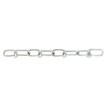 Staal verzinkte victorketting 4,2 x 50 x 19mm DIN 5686 (volle rol = 30mtr)