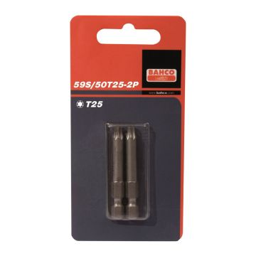 Bahco 59S/50T15-2P Torxbit T15 50mm lang (verp. 2 st.)