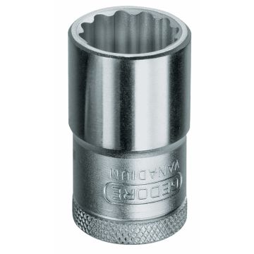Gedore D 19 3/4W dopsleutel 1/2" 12-kant 3/4 W