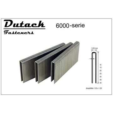 Dutack 6000 nieten, staal verzinkt, 30mm 5028032 (a 5000st.)
