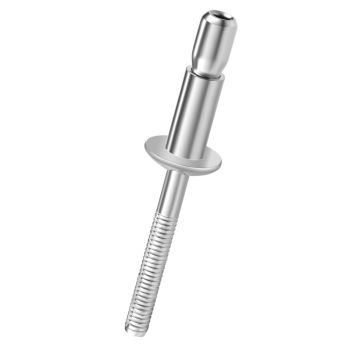 Aluminium/aluminium blindklinknagel, type Q-M-Power 6,4 x 19,0mm, klembereik 2,1-15,8mm (verp. 1000st.)