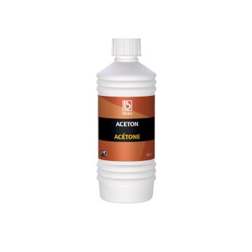 Aceton, fles à 0,5ltr