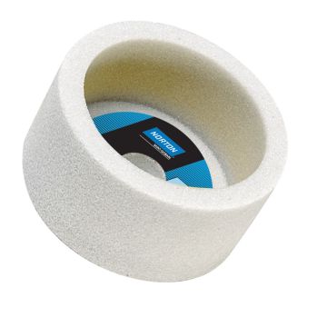 Norton 66243570537 - komslijpsteen wit (06) 200 x 40 x 32 x 45 x 15mm 38A60LVS 45 M/S