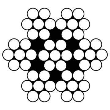 RVS 316 staalkabel Ø1,5mm (7 x 7) rol à 100mtr)