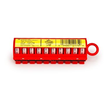 3M STD-0-9 X ScotchCode coderingstape dispenser met cijfers 0-9