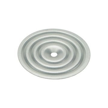 Dakplaatje verzinkt 70mm, dikte 0,6mm