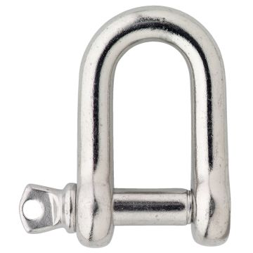 RVS 316 D-sluiting 4mm lang model