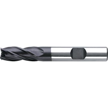 Phantom HSS-E PM schachtfrees, 4-snijder, 12mm, DIN 844-B AlTiN-X (Weldon opname)