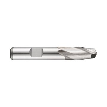 Dormer C110 HSS-E PM extra korte spiebaanfrees, 2-snijder, 16mm P9 DIN 327-D (Weldon opname)