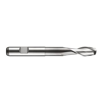 Dormer C135 HSS-E korte spiebaanfrees, 2-snijder, 3mm P9 (Weldon opname)