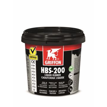 Griffon HBS-200 Liquid rubber in pot à 1ltr