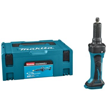 Makita DGD800ZJ - accu haakse slijper 18V zonder accu's en lader, in Mbox