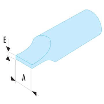Facom ES.625,5 - 1/4" bit 70mm voor 5,5 x 1,0mm sleufschroeven