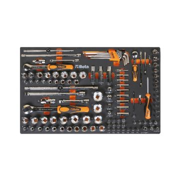 Beta M105 - module (foam) 116-dlg. 1/4'' + 3/8