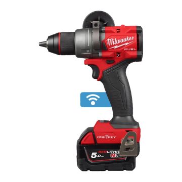 Milwaukee M18 ONEPD3-502X - accu klopboormachine 18V/158Nm ONE-KEY - 2x accu 5.0Ah&lader, in HD Box