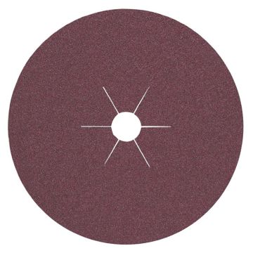 Promat fiber schuurschijf Ø125mm korrel 120 voor hout / metaal korund