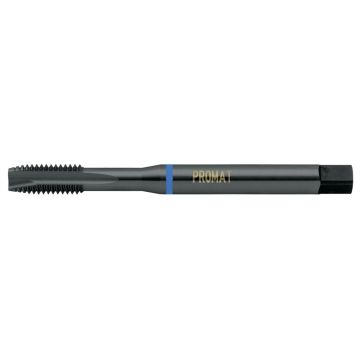 Promat machinetap DIN 371B RVS M10 x 1,5 HSS-Co genitreerd & gevaporiseerd 6H tbv. doorlopende gaten