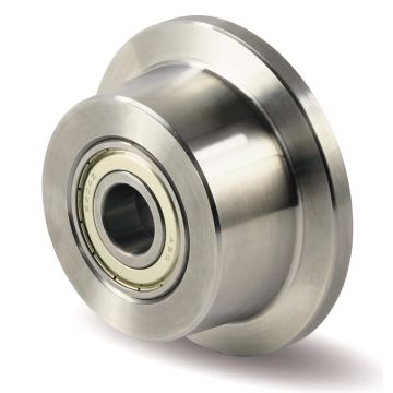 Colson WHHS 1253 6025 spoorwiel met 2 kogellagers 125mm, 1500kg