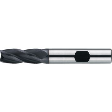 Phantom MG-VHM schachtfrees, 4-snijder, 16mm, DIN 6527-L (Weldon opname), AlTiN-X coating