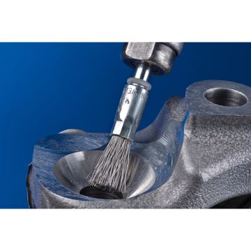 Pferd 43203001 - PBU 1516/6 ST 0,35 penseelborstel staal Ø15 x 22mm, op stift Ø6mm