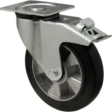 Colson BPAB 1603 6440 zwenkwiel met rem 160mm, 250kg