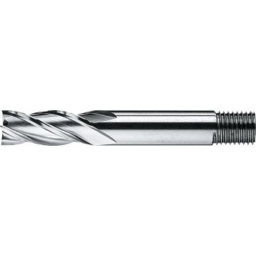 Phantom HSS-E schachtfrees, 4-snijder, 22mm, DIN 844-D cil. schacht met aantrekdraad