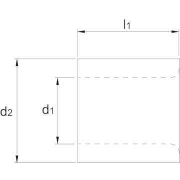 Phantom boorbus "korte uitvoering" 8,1 x 15 x 12mm DIN 179-A