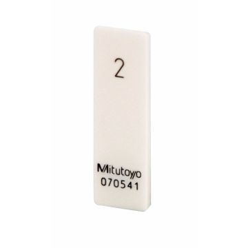 Mitutoyo 613611-021, keramische eindmaat 1,0mm din 0