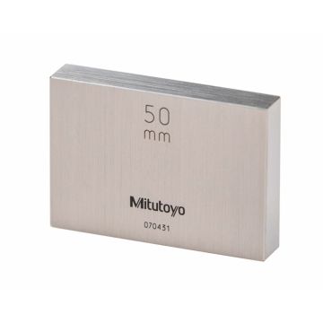 Mitutoyo 611635-046 eindmaat metrisch met JCSS Cert. ISO, Grade 2, Steel, 25mm